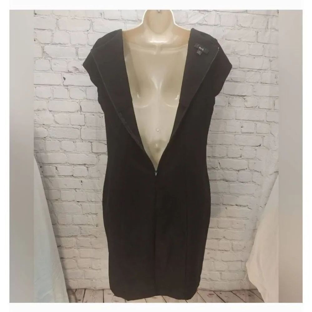 BCX Junior's Size 13 Black Cap Sleeve Dress - Picture 5 of 6